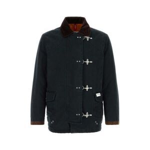Fay Men Navy Blue Cotton Padded Jacket